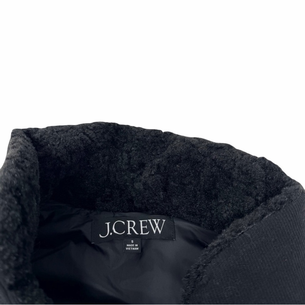 J. Crew Puffer Vest Size Small Black Primaloft Fill Insulated Style #CN06 HO25 - Picture 9 of 10